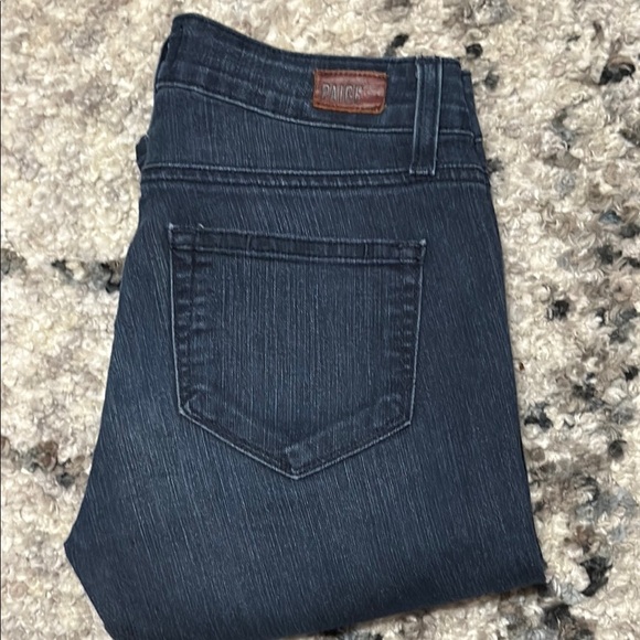 PAIGE Blue Boot Cut Jeans Modern Fit - Picture 9 of 9